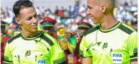 طاقم تحكيم موريتاني لإدارة إياب نهائي كأس الكونفيدرالية