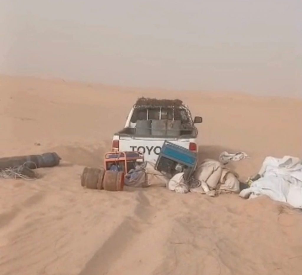 وفاة منقب عطشا وإنقاذ اثنين أقصى شمالي البلاد