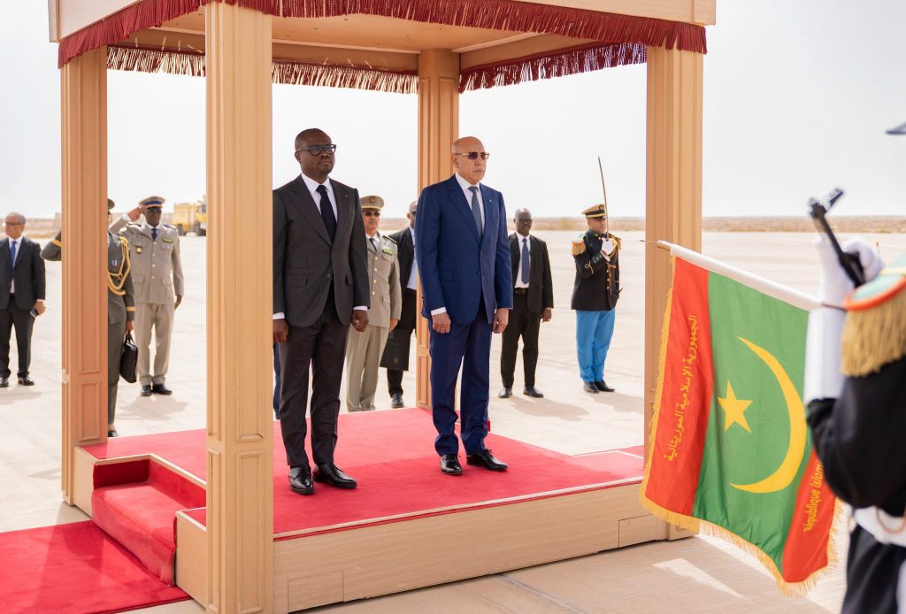 الرئيس غزواني يستقبل نظيره البنيني في مستهل زيارة عمل لنواكشوط